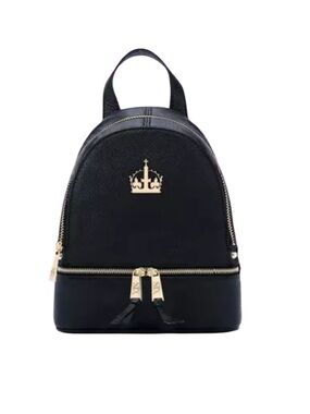 Six The Musical Backpack with Gold Crown Accent